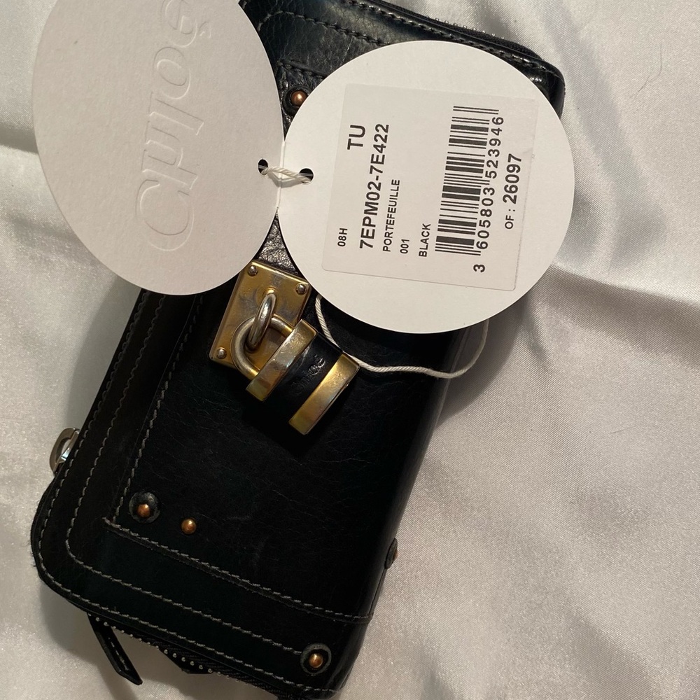 Chloé black leather wallet - Picture 3 of 17